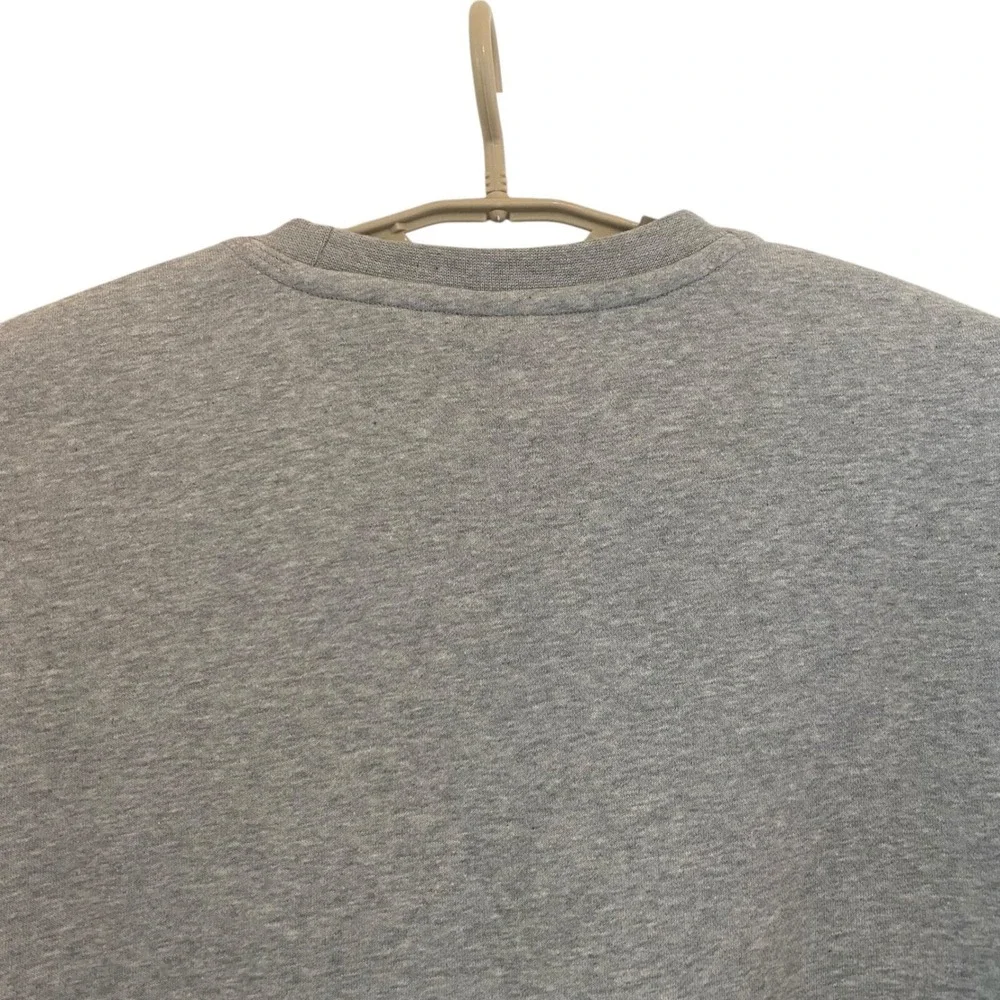 Nike Men's Grey Solo Swoosh Soft Fleece Crew Sweatshirt‎ 611467-063 Medium